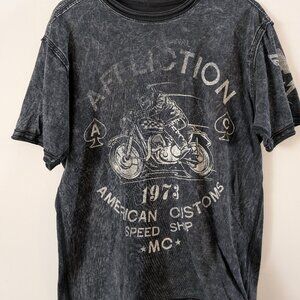 AFFLICTION Reversible t shirt size Large